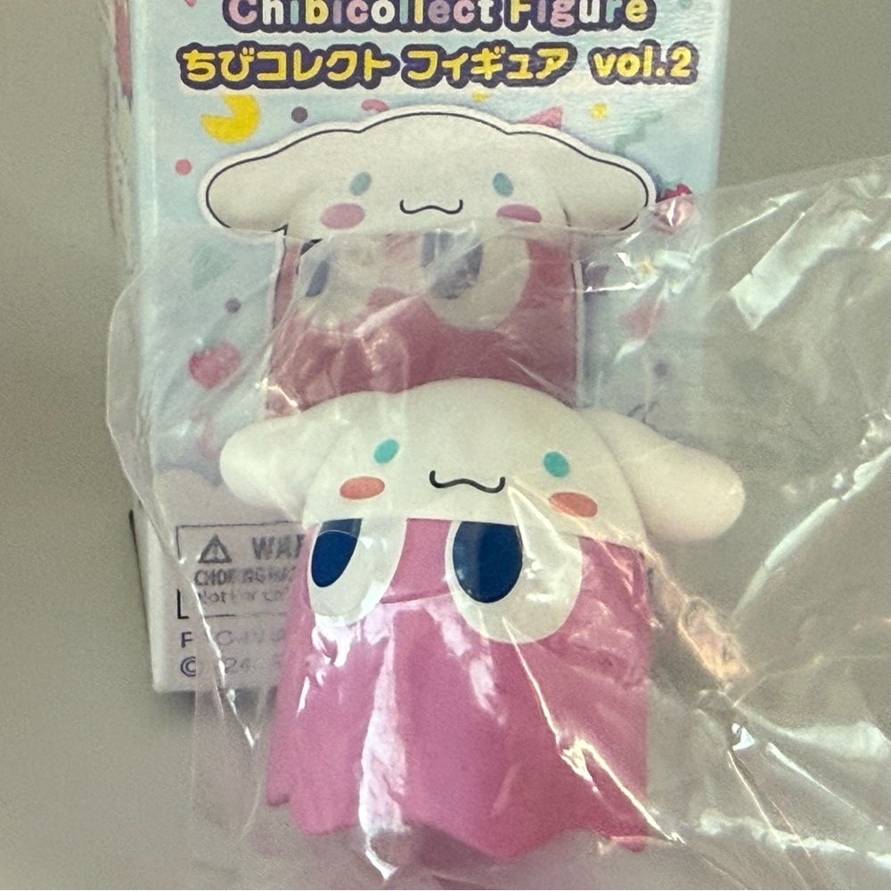 Sanrio Pac-Man Cinnamoroll Chibicollect Figure Open Blind Box NEW